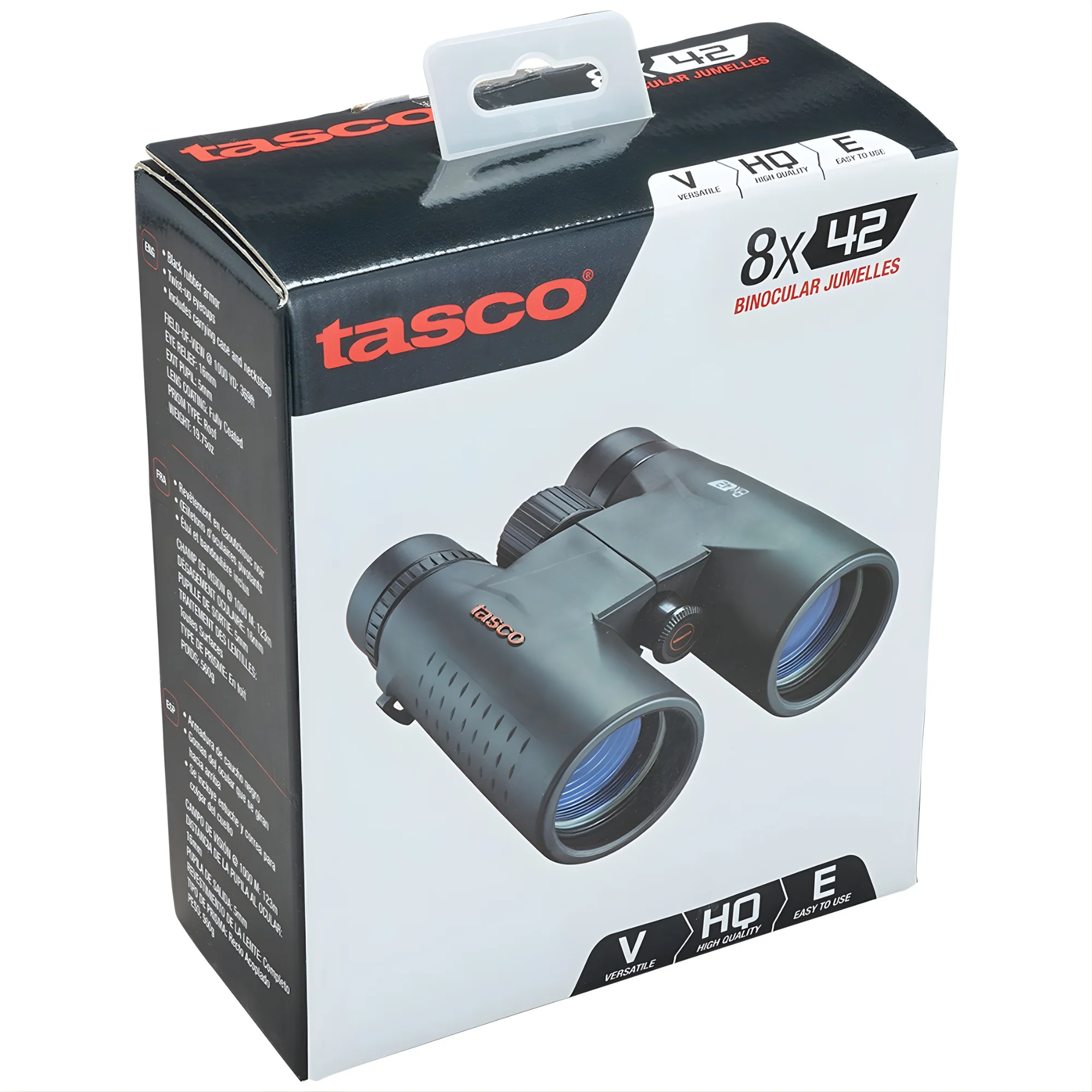 Tasco Essentials Waterproof Binoculars (8x42) - Image 8