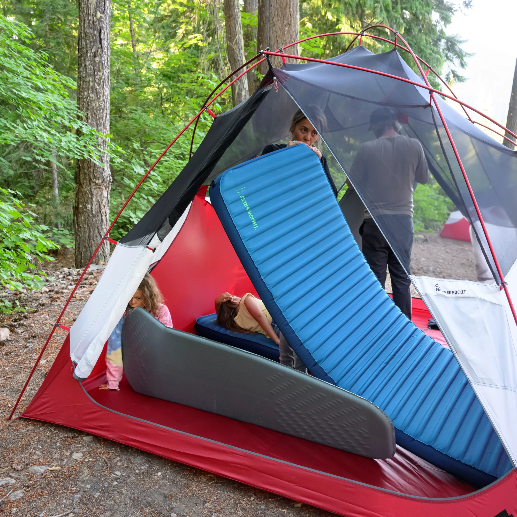 Thermarest Trail Lite Self-Inflating Sleep Mat (R-value: 3.2)(Trooper) - Image 6
