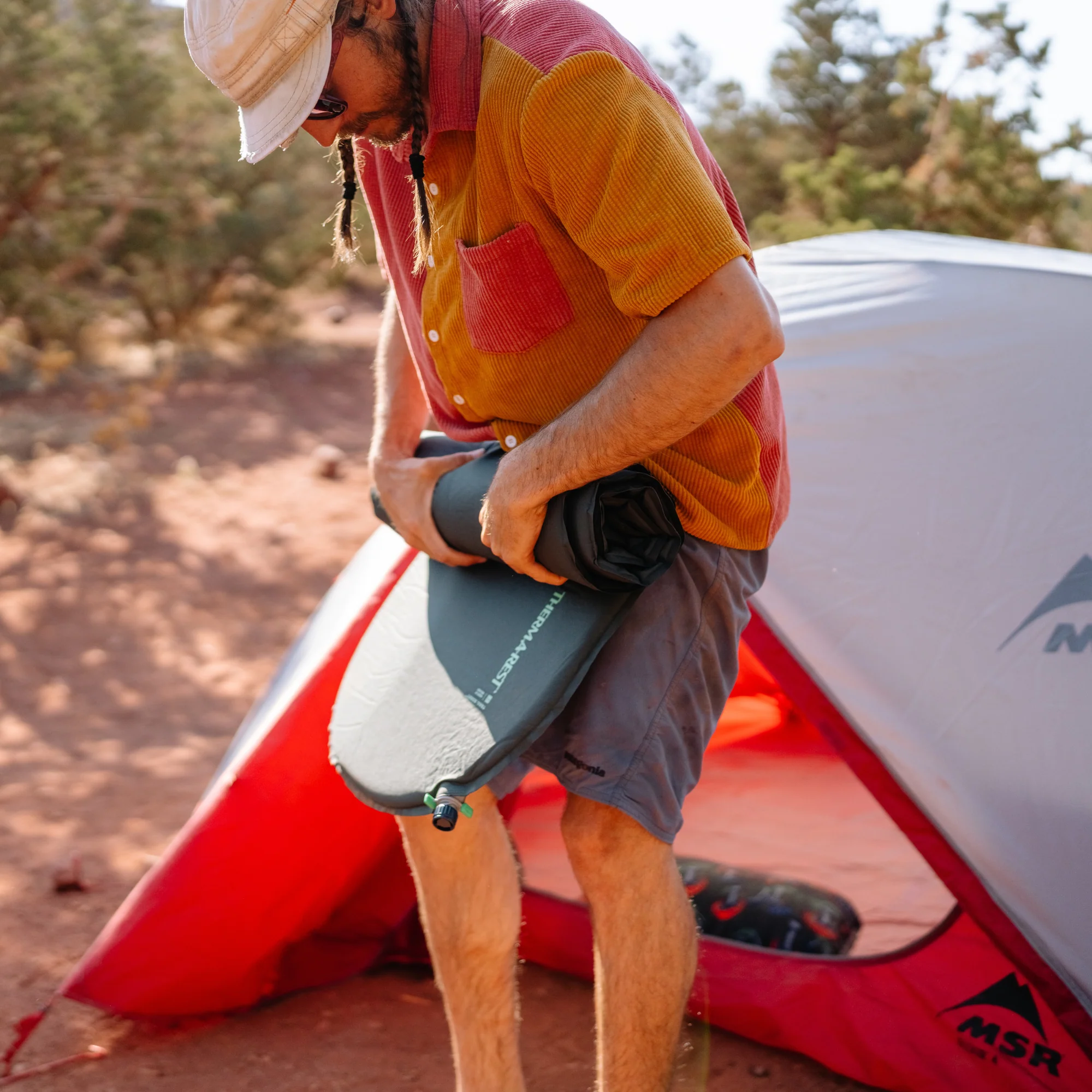 Thermarest Trail Scout Self-Inflating Sleep Mat (R-Value: 3.1)(Deep Forest) - Image 7