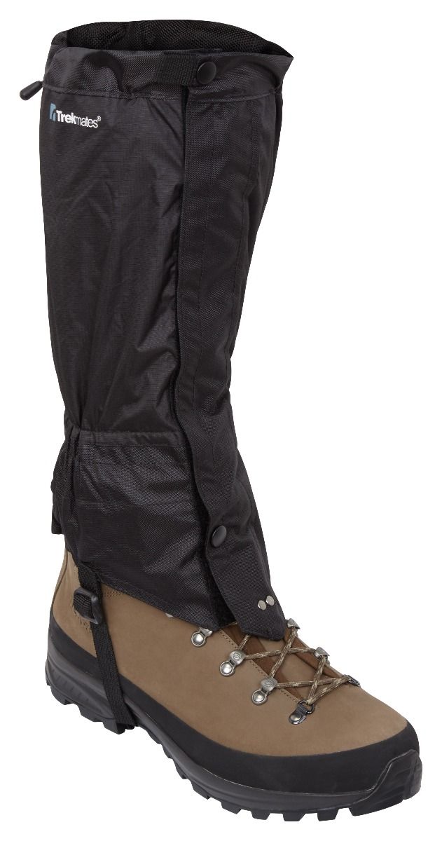 Trekmates Unisex Helvellyn DRY Waterproof Gaiters (Black) - Image 2