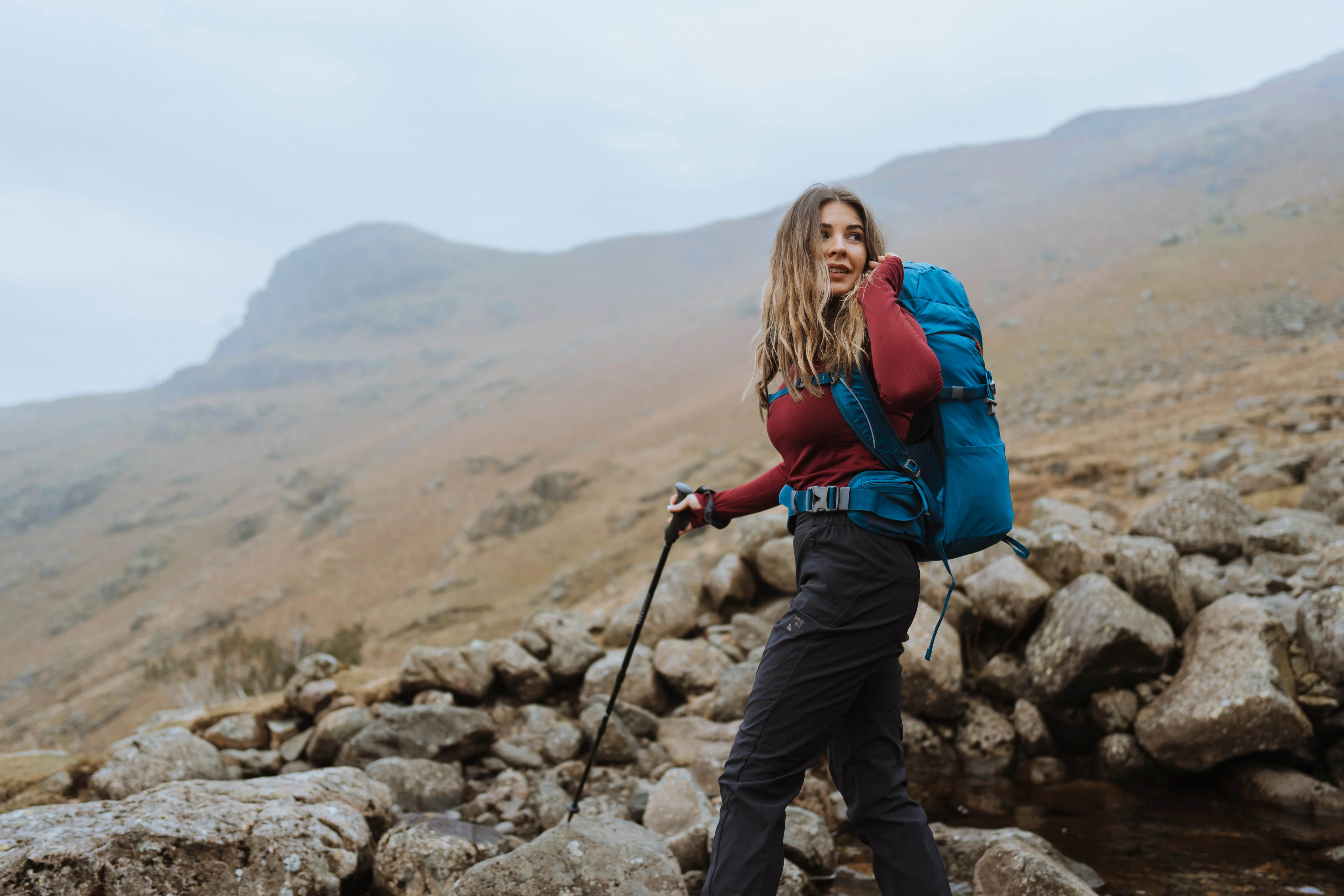 Trekmates Hiker Shock Single Pole (Black) - Image 12
