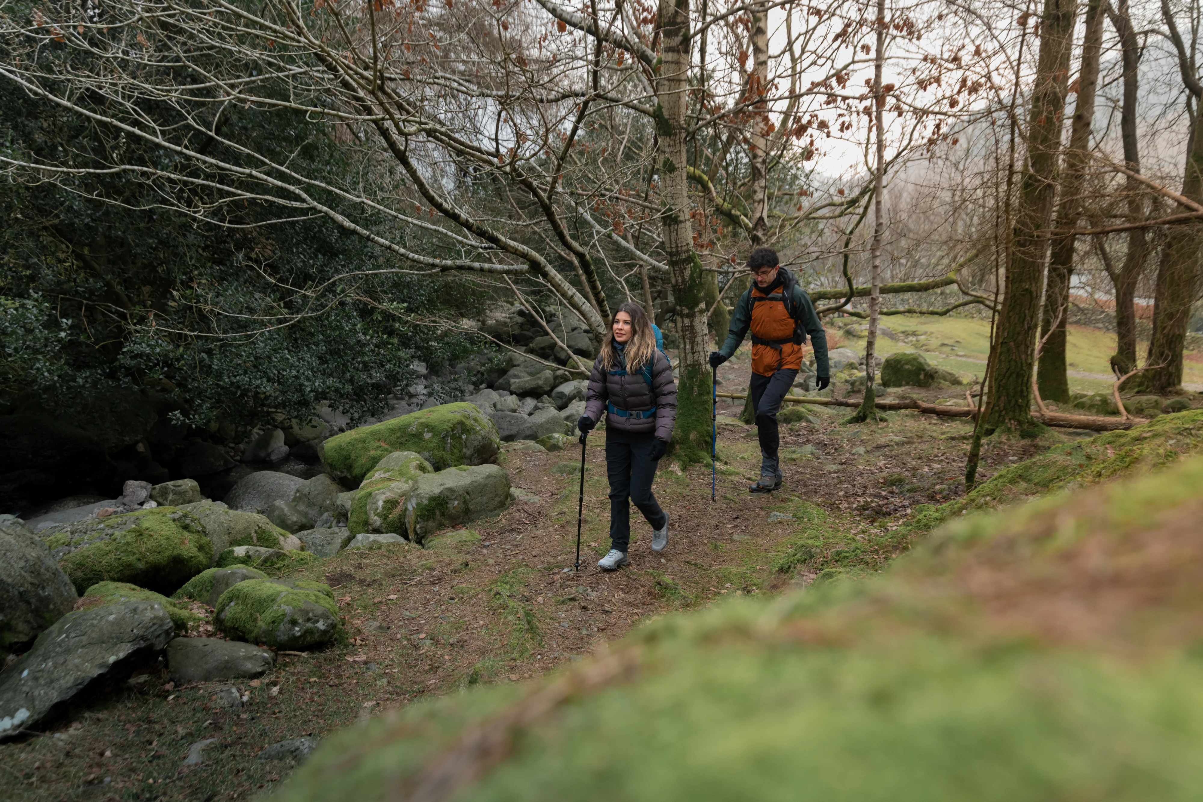 Trekmates Hiker Shock Single Pole (Black) - Image 14