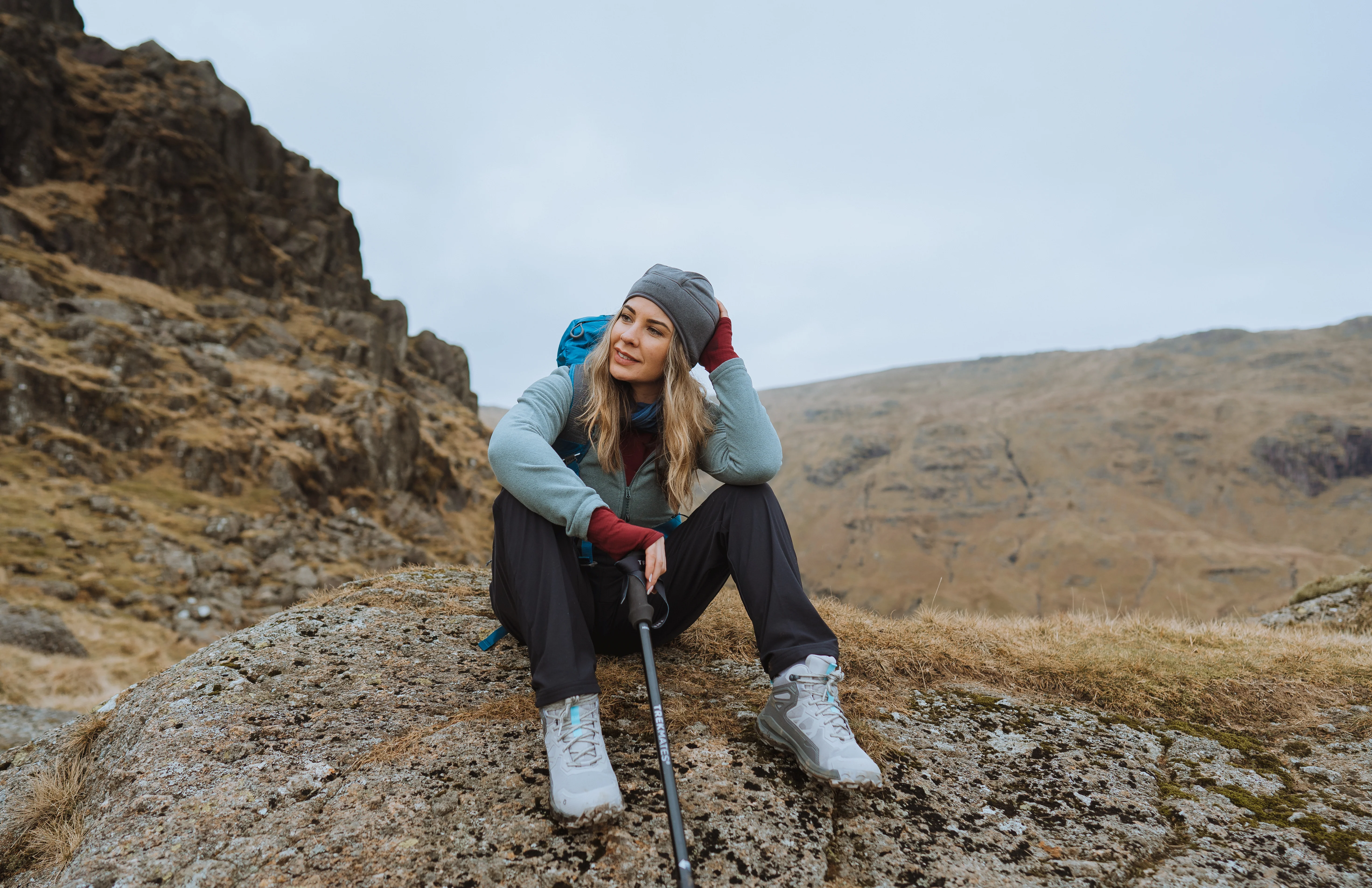 Trekmates Hiker Shock Single Pole (Black) - Image 9