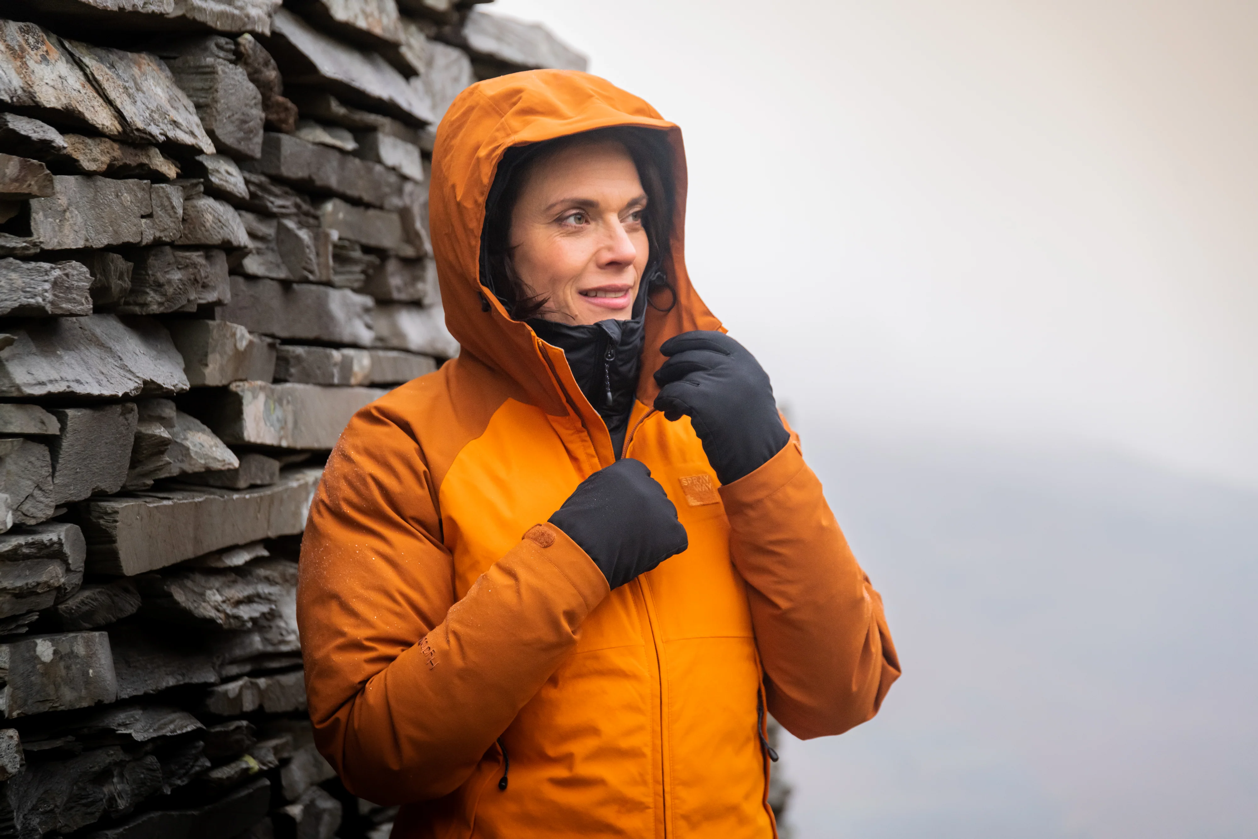 Trekmates Women's Bala DRY Waterproof Gloves (Black) - Image 2