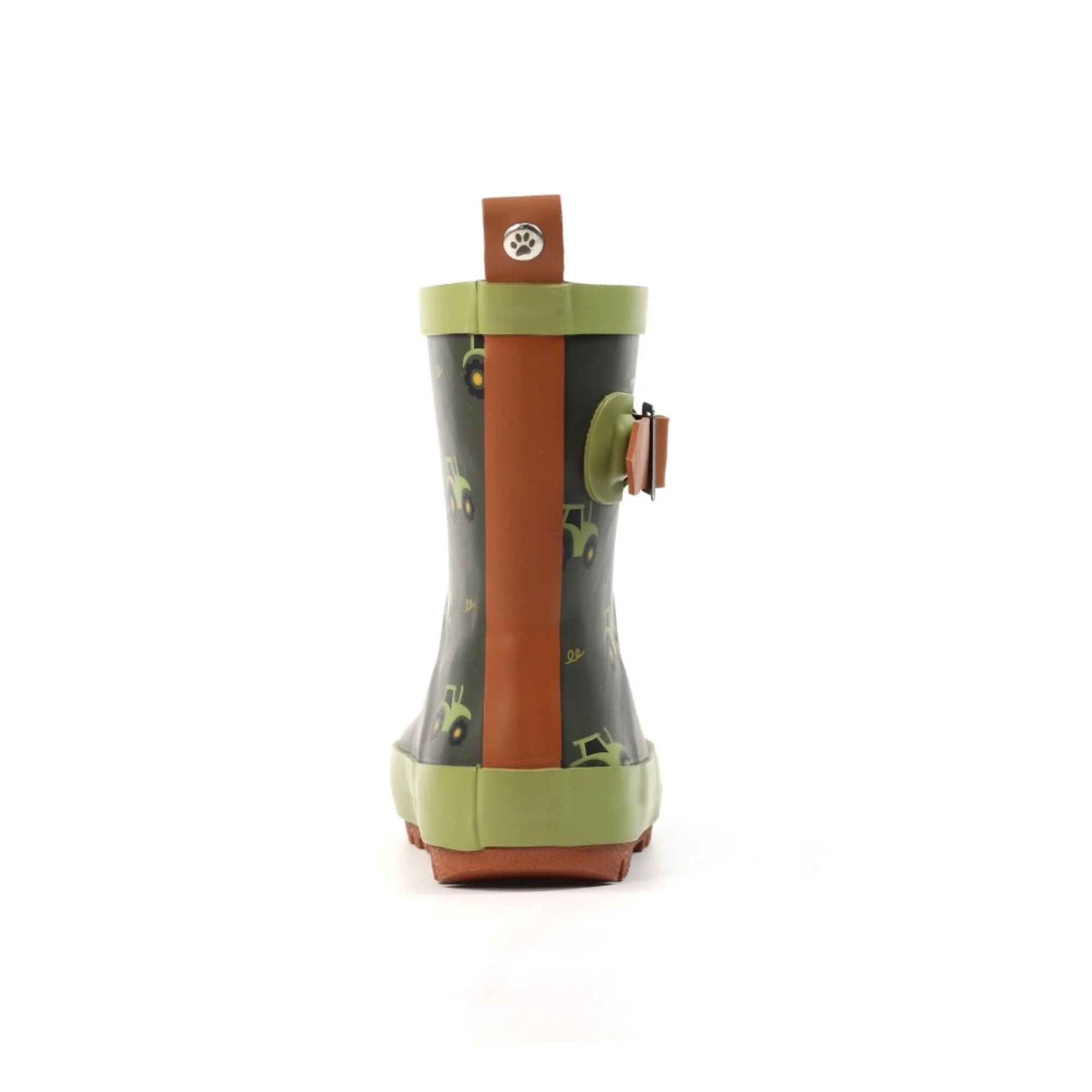 Lazy Dogz Toddler Tractor Green Wellies (Green)(Sizes EU22-29) - Image 7