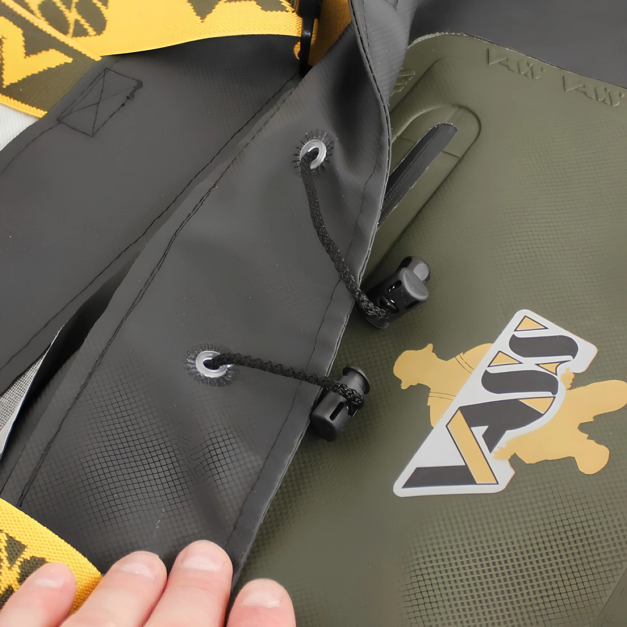 Vass Unisex Hybrid 700 Bootfoot Chest Waders (Khaki) - Image 4