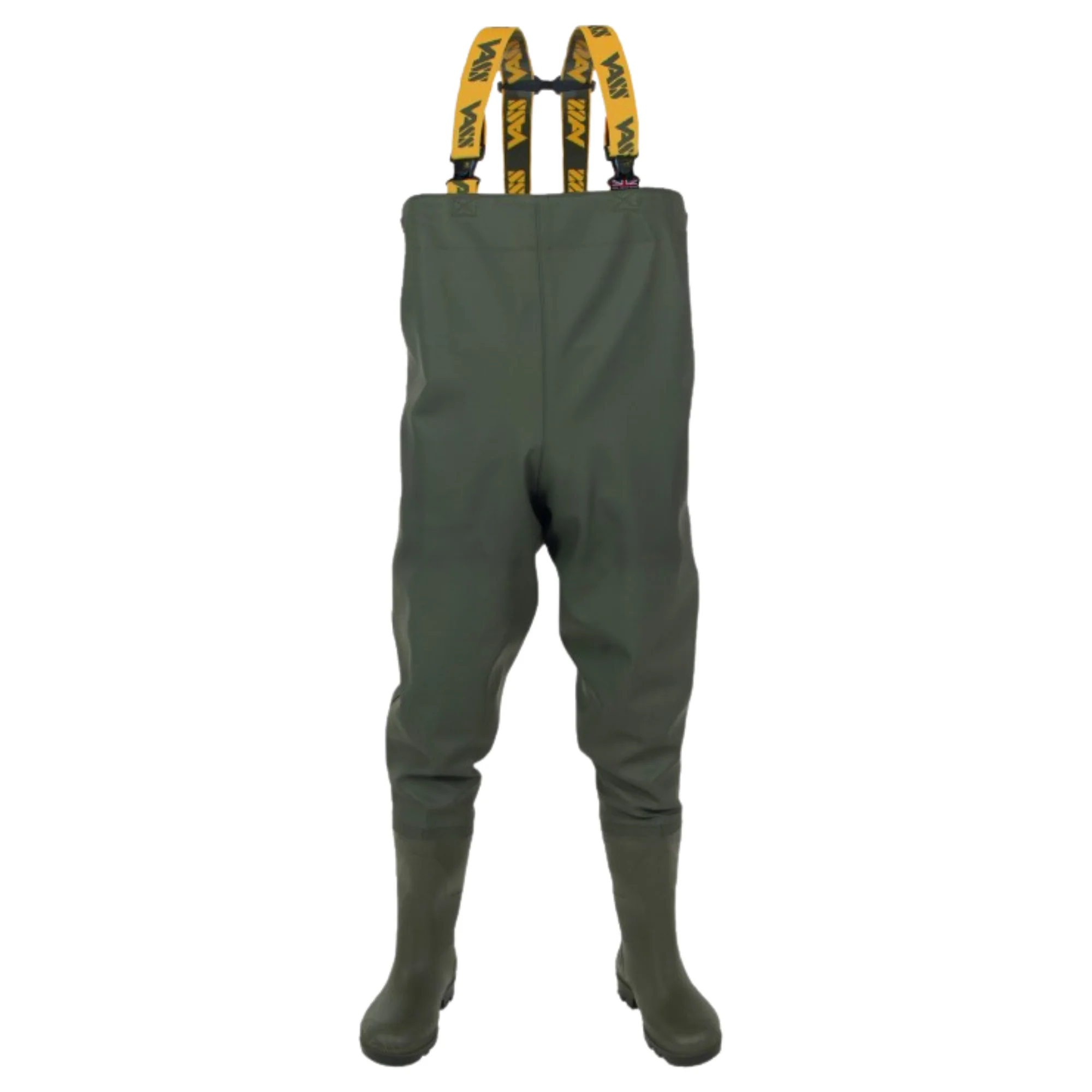 Vass Junior Bootfoot Non Studded Chest Waders (Green)