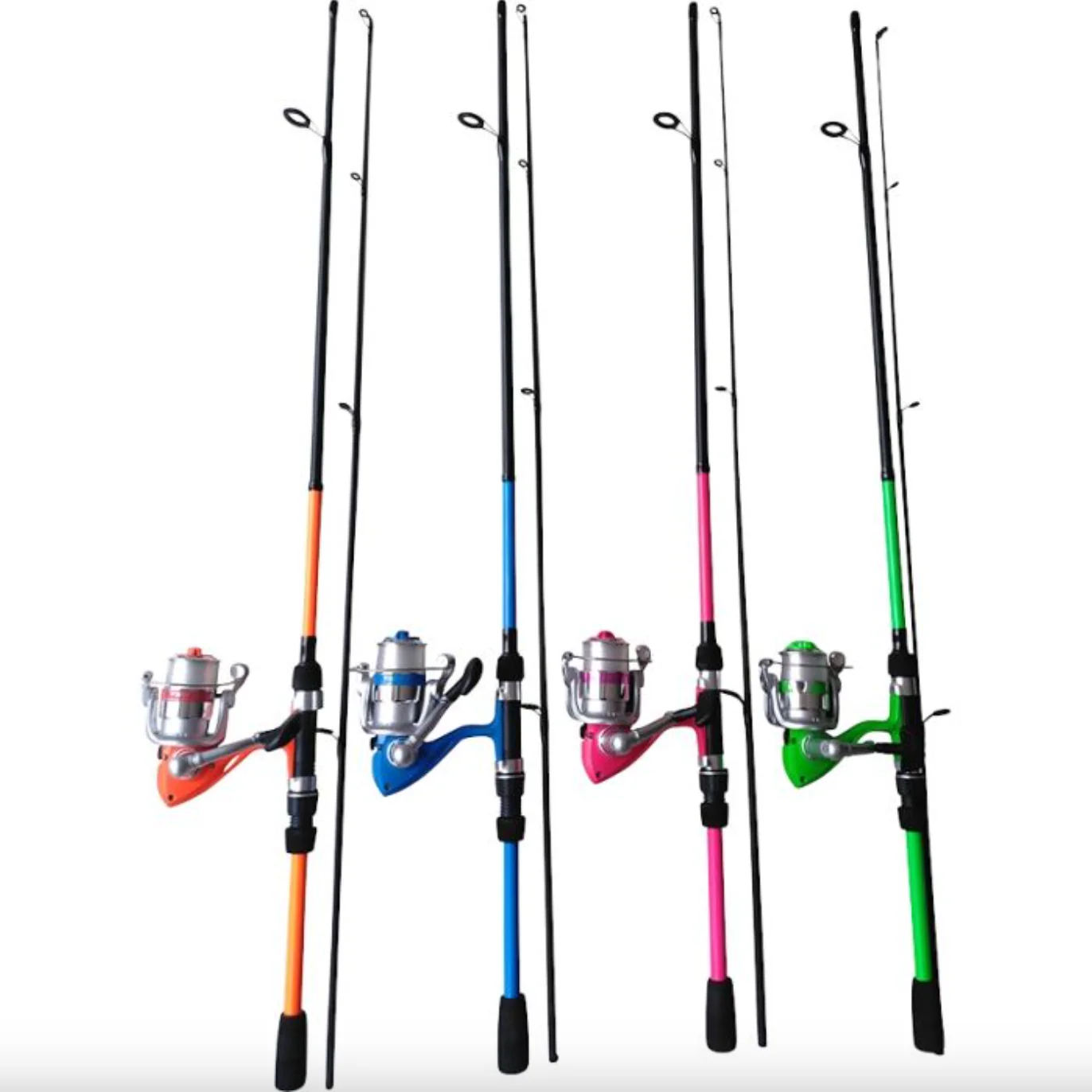 DAM Vibe 6ft/1.8m 2 Section Spinning Rod + Reel + Line Combo (5-20g)(4 Colours)