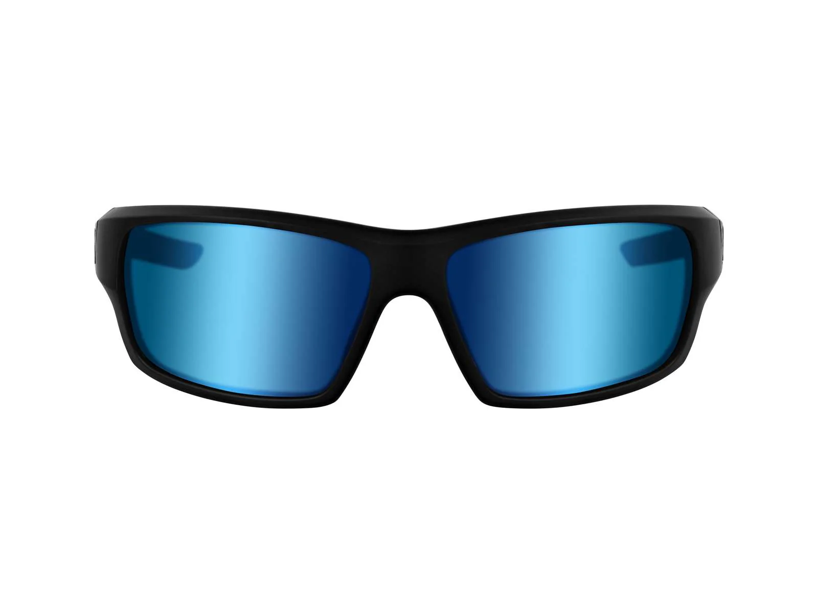 Westin W6 Sport 10 Polarized Sunglasses (Matte Black/Lens Base Smoke/Lens Mirror Blue/Anti-Reflex Blue) - Image 2
