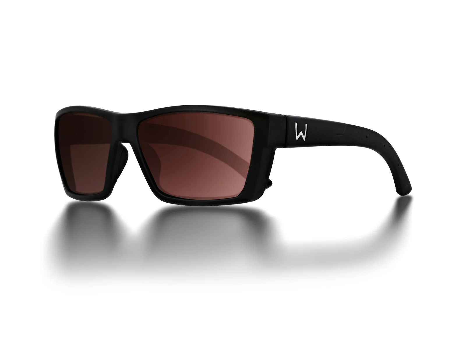 Westin W6 Street 100 Polarized Sunglasses (Matte Black/Lens Base Rose/Anti-Reflex Purple) - Image 3