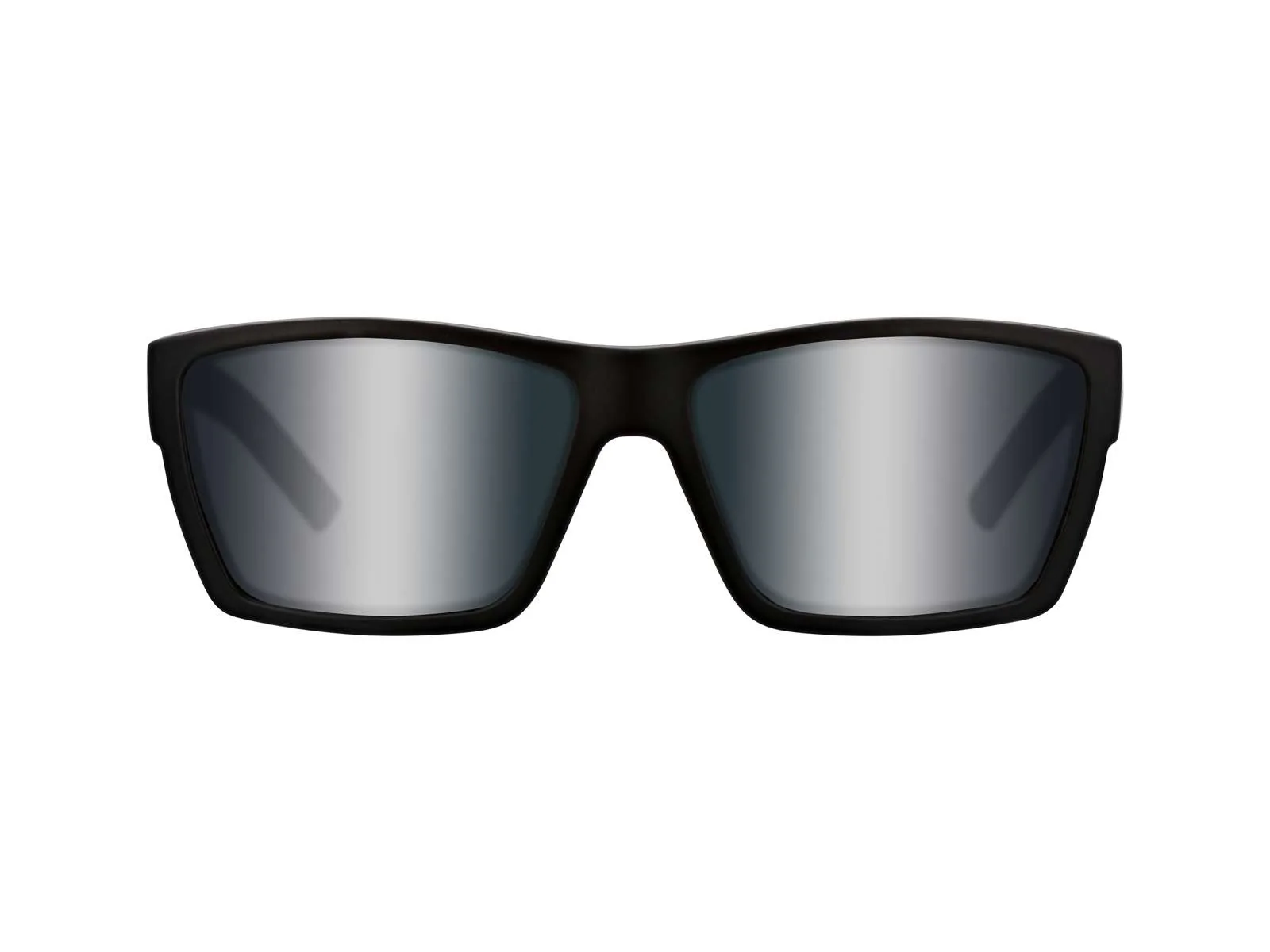 Westin W6 Street 100 Polarized Sunglasses (Matte Black/Lens Base Smoke/Lens Mirror Silver Flash/Anti-Reflex Blue) - Image 2