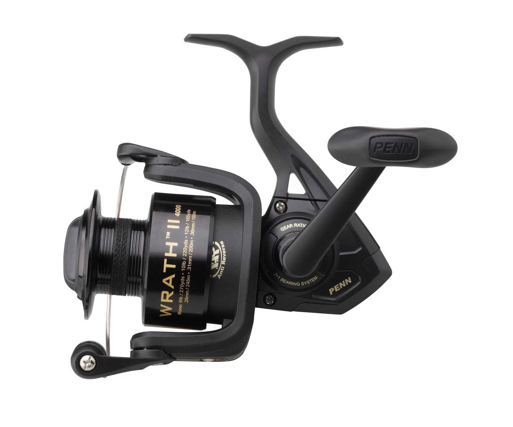 Penn Wrath II Front Drag Spinning Reel (4000) - Image 3