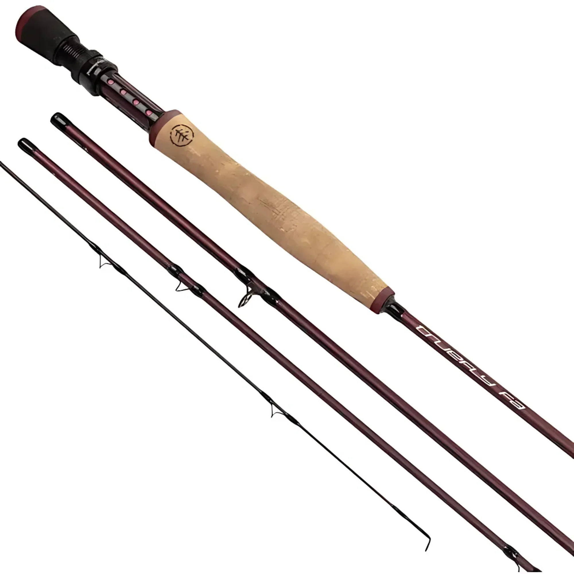 Wychwood 9ft6in/2.9m Truefly FA 4 Section Fly Fishing Rod (#6)
