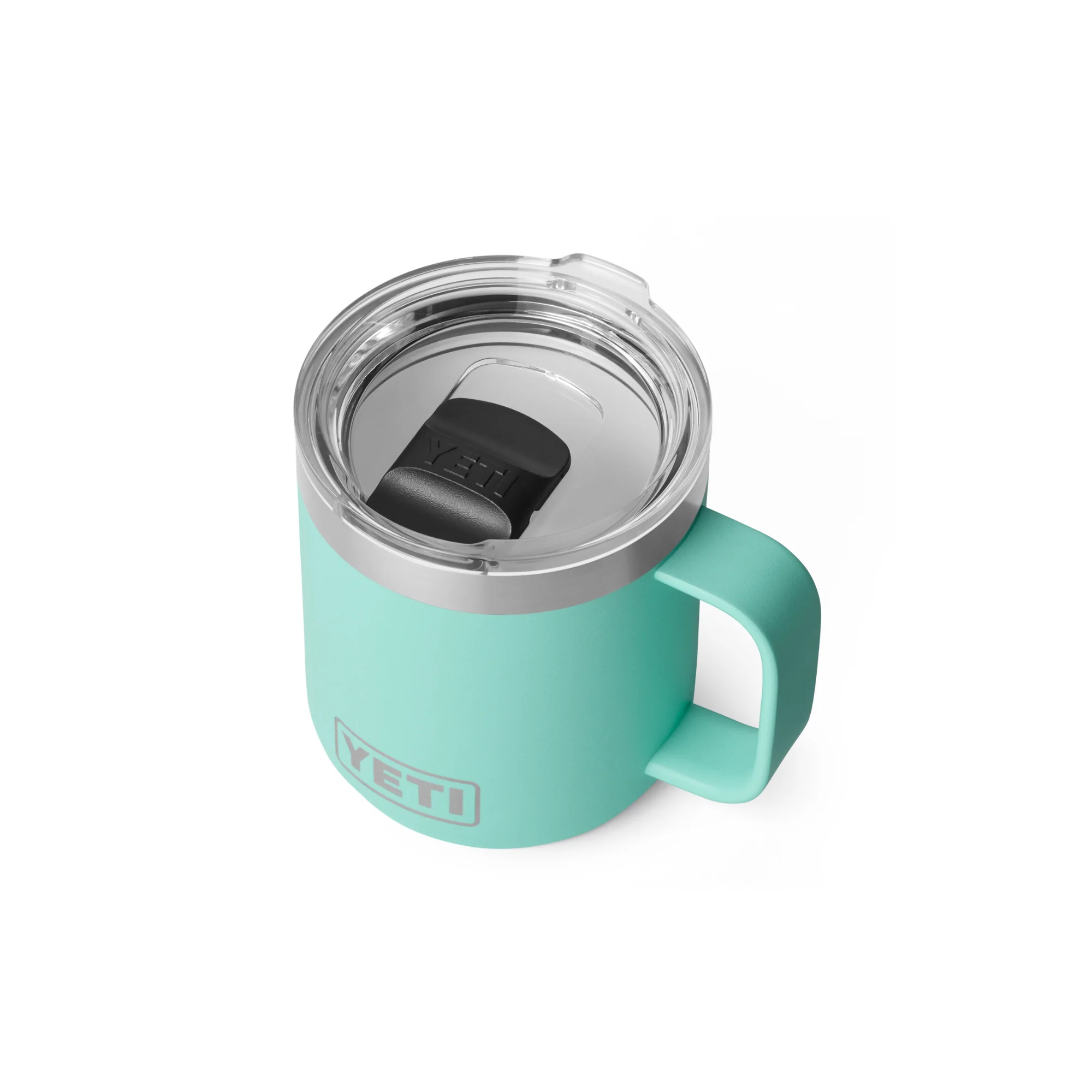 Yeti Rambler 10oz/295ml Ceramic Mug with Magslider Lid (Seafoam) - Image 3