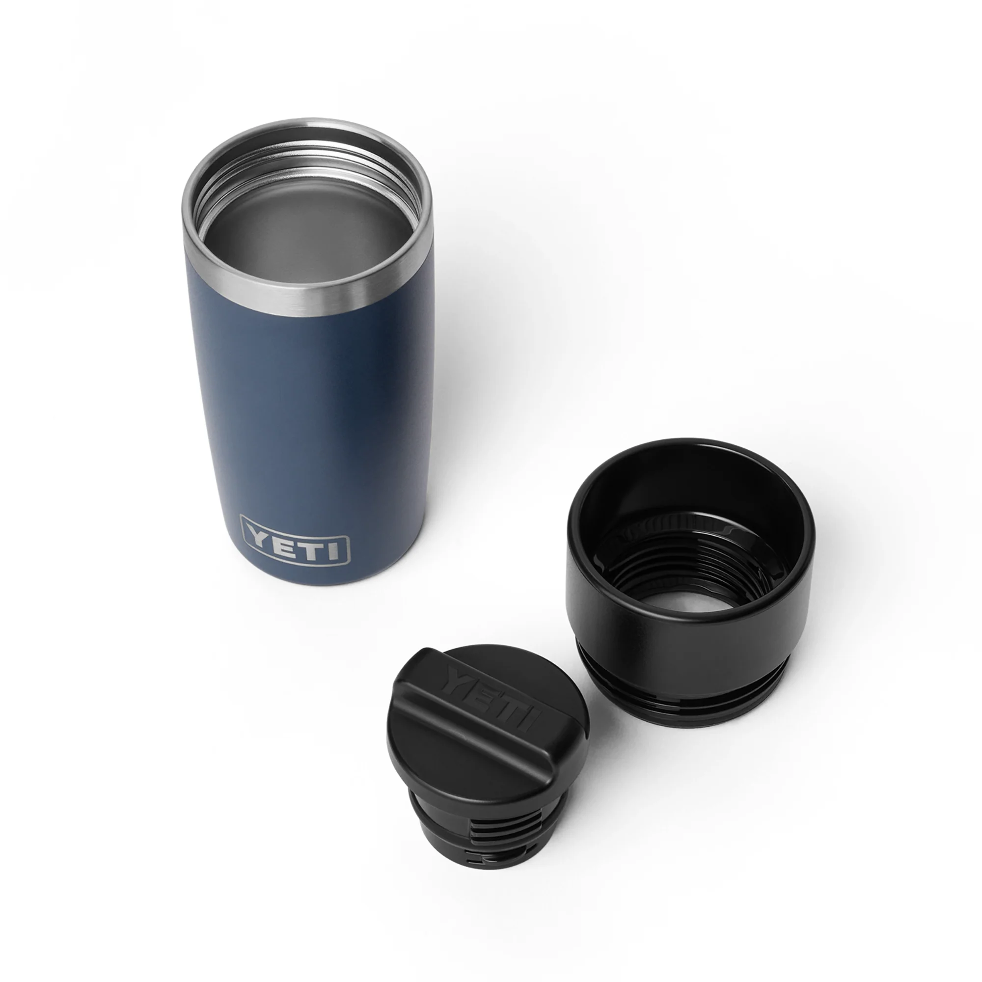 Yeti Rambler 12oz/355ml Travel Bottle with Commuter Cap (Navy) - Image 4