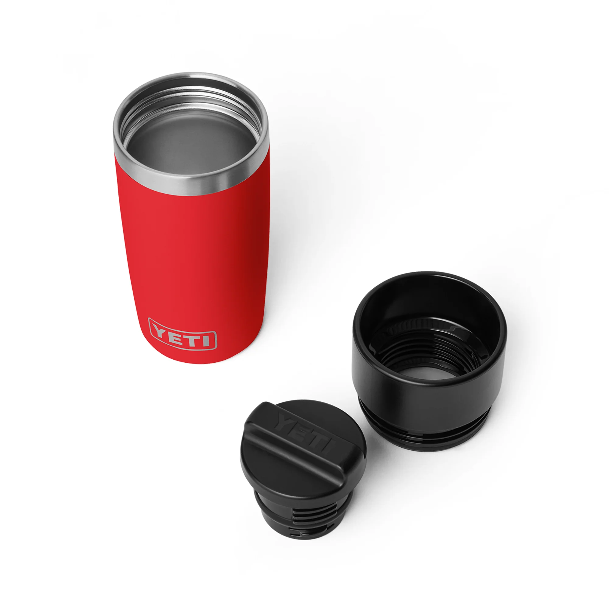 Yeti Rambler 12oz/355ml Travel Bottle with Commuter Cap (Rescue Red) - Image 4