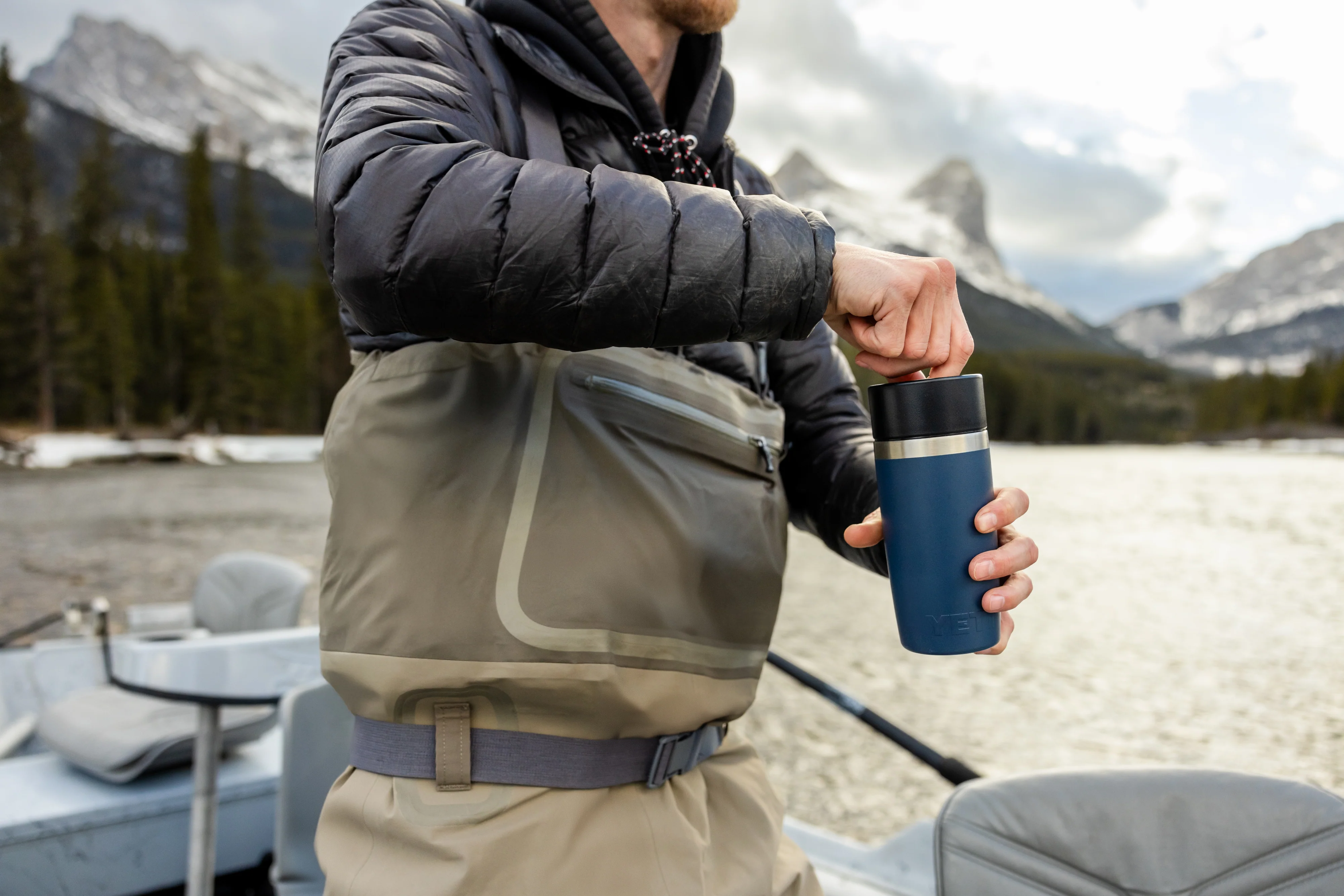 Yeti Rambler 12oz/355ml Travel Bottle with Commuter Cap (Rescue Red) - Image 6