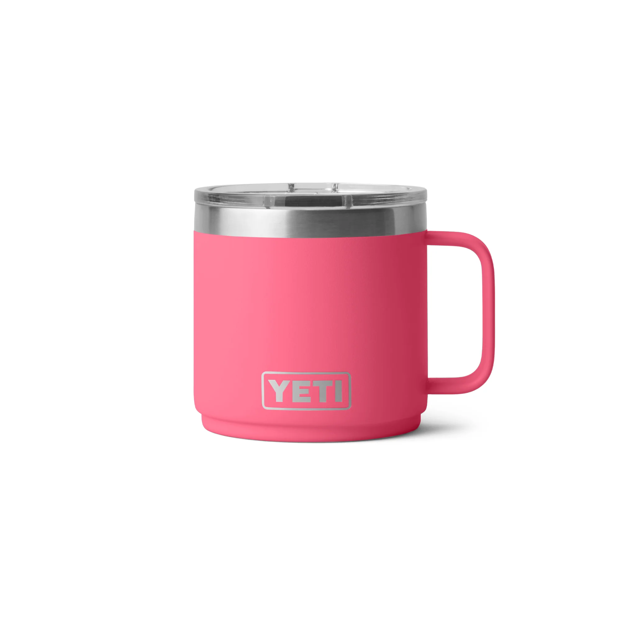 Yeti Rambler 14oz/414ml Mug with Magslider Lid (Tropical Pink)