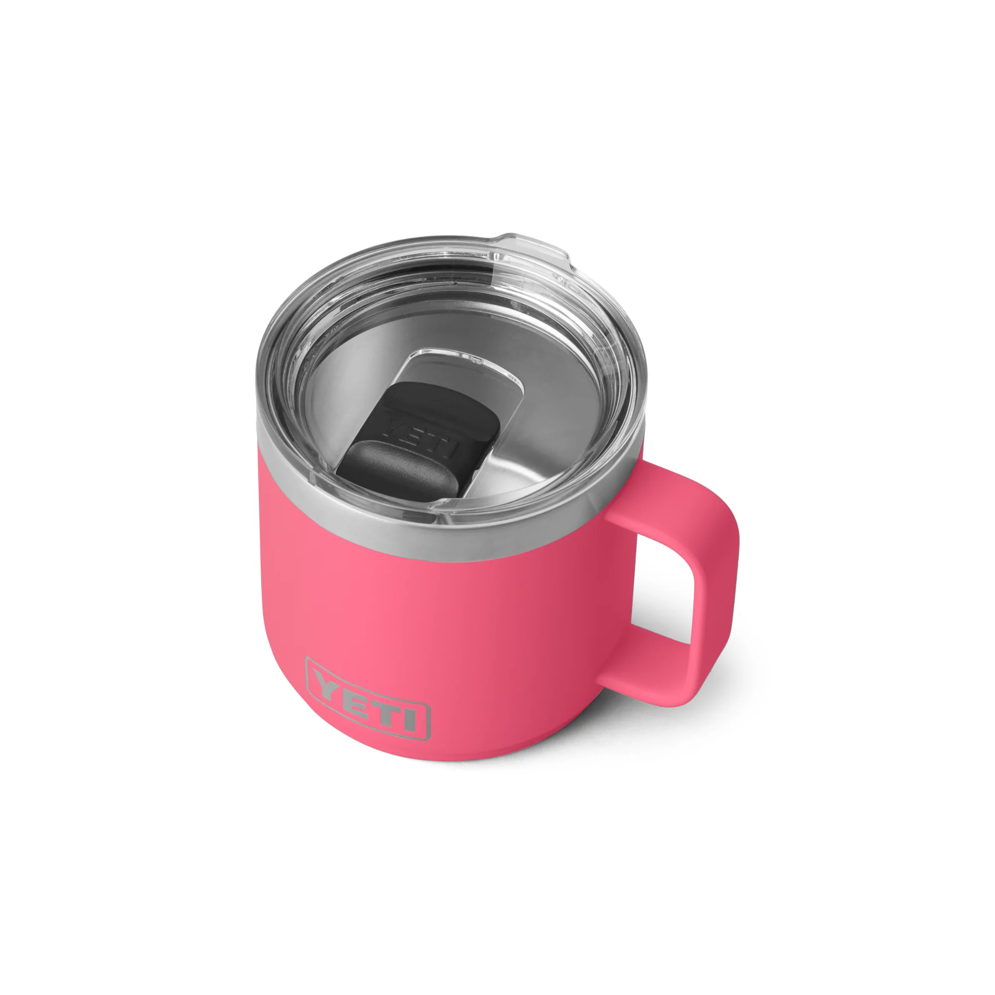 Yeti Rambler 14oz/414ml Mug with Magslider Lid (Tropical Pink) - Image 3