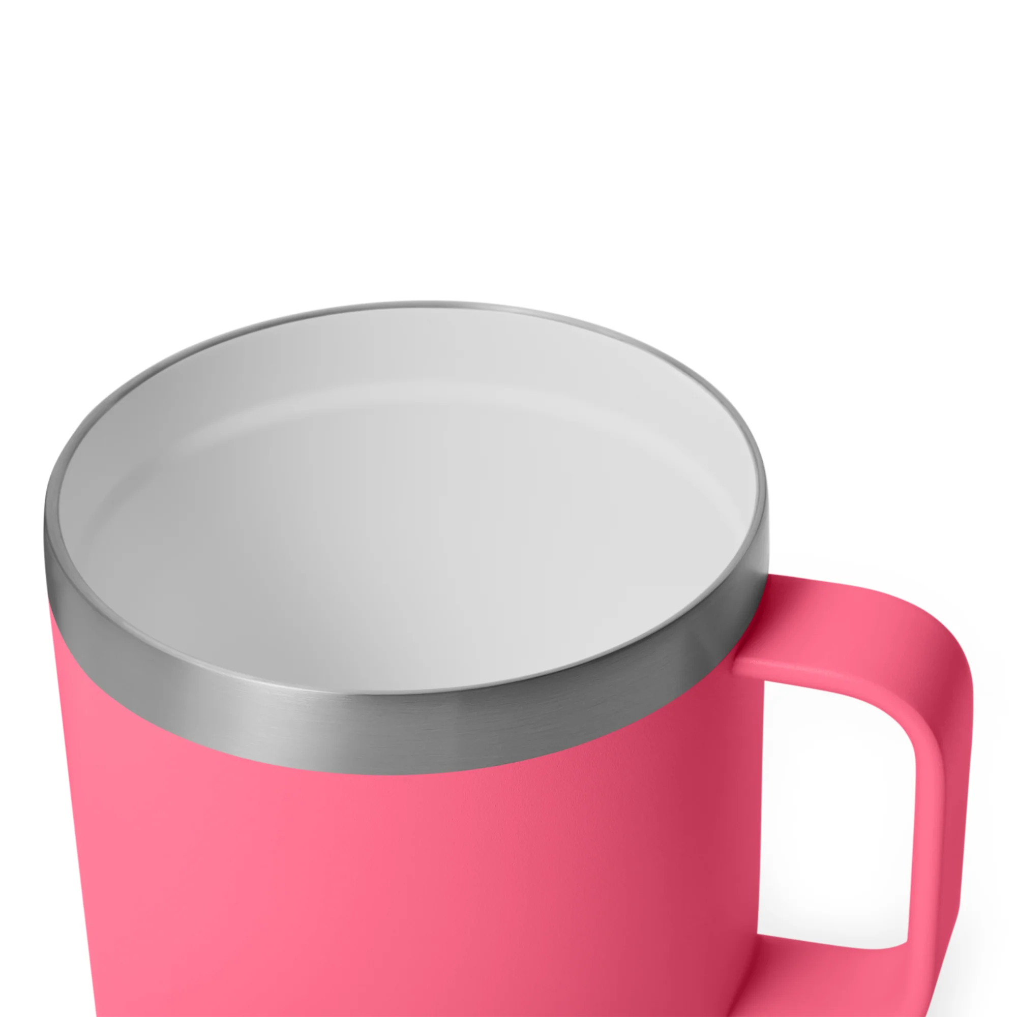 Yeti Rambler 14oz/414ml Mug with Magslider Lid (Tropical Pink) - Image 4