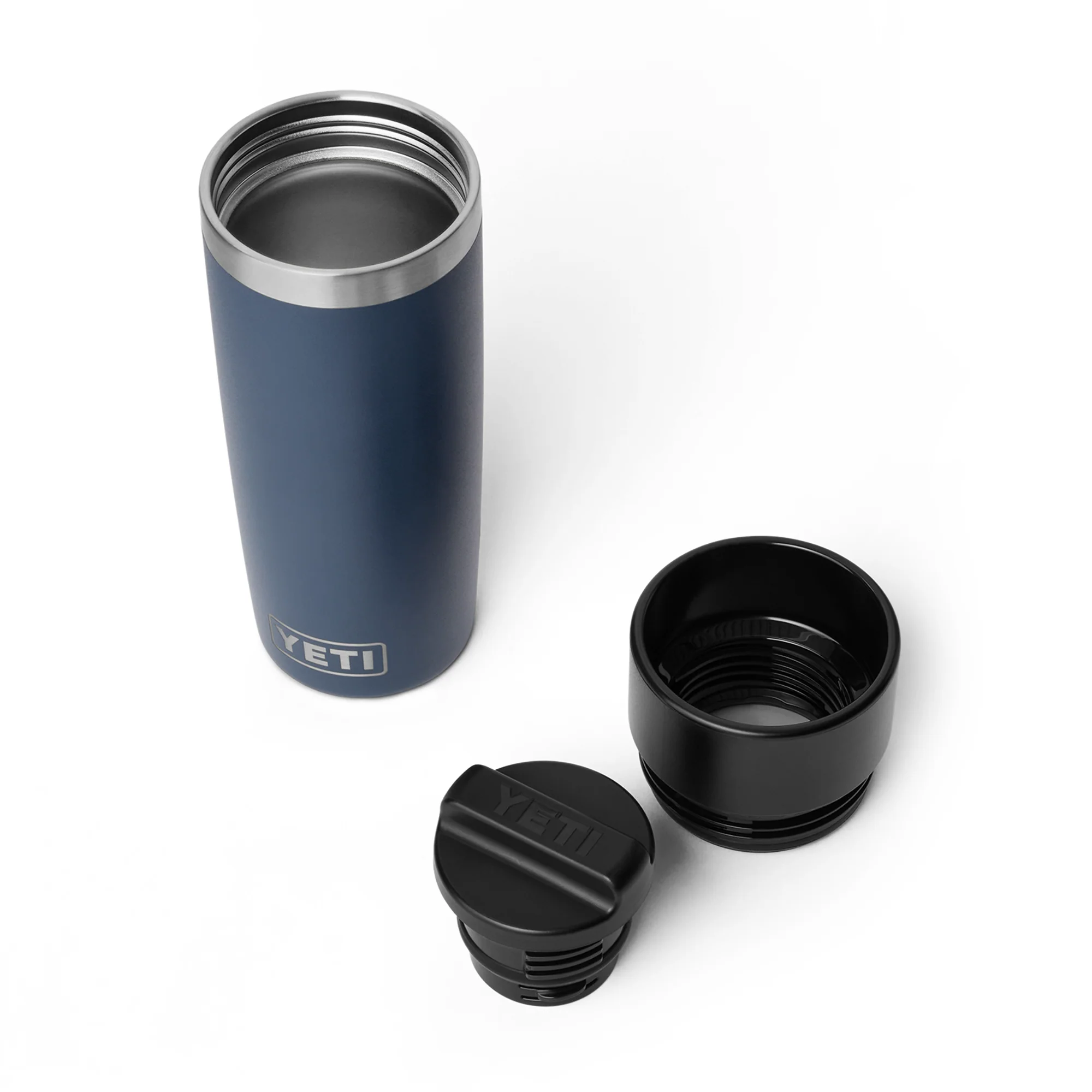 Yeti Rambler 16oz/475ml Travel Bottle with Commuter Cap (Navy) - Image 4