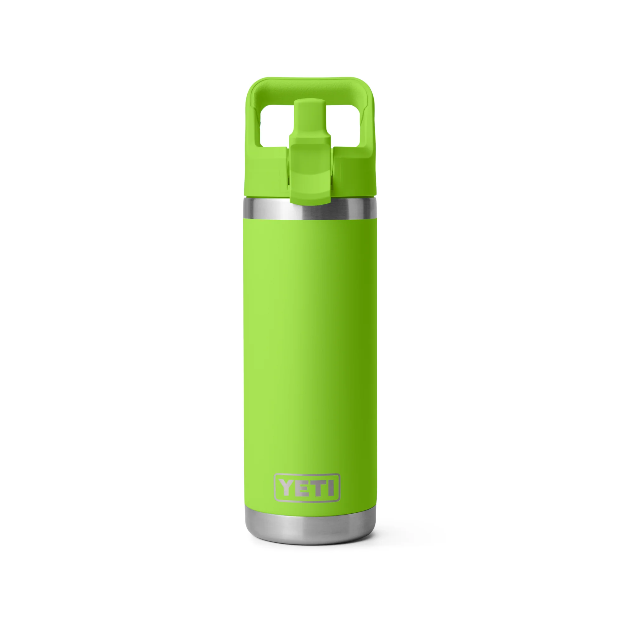 Yeti Rambler 18oz/532ml Insulated Bottle with Colour Straw Cap (Venom) - Image 2