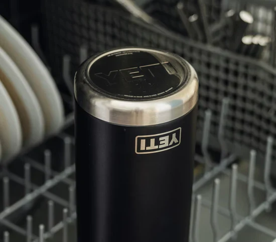 Yeti Rambler 26oz/769ml Insulated Bottle with Colour Straw Cap (Sea Foam) - Image 7