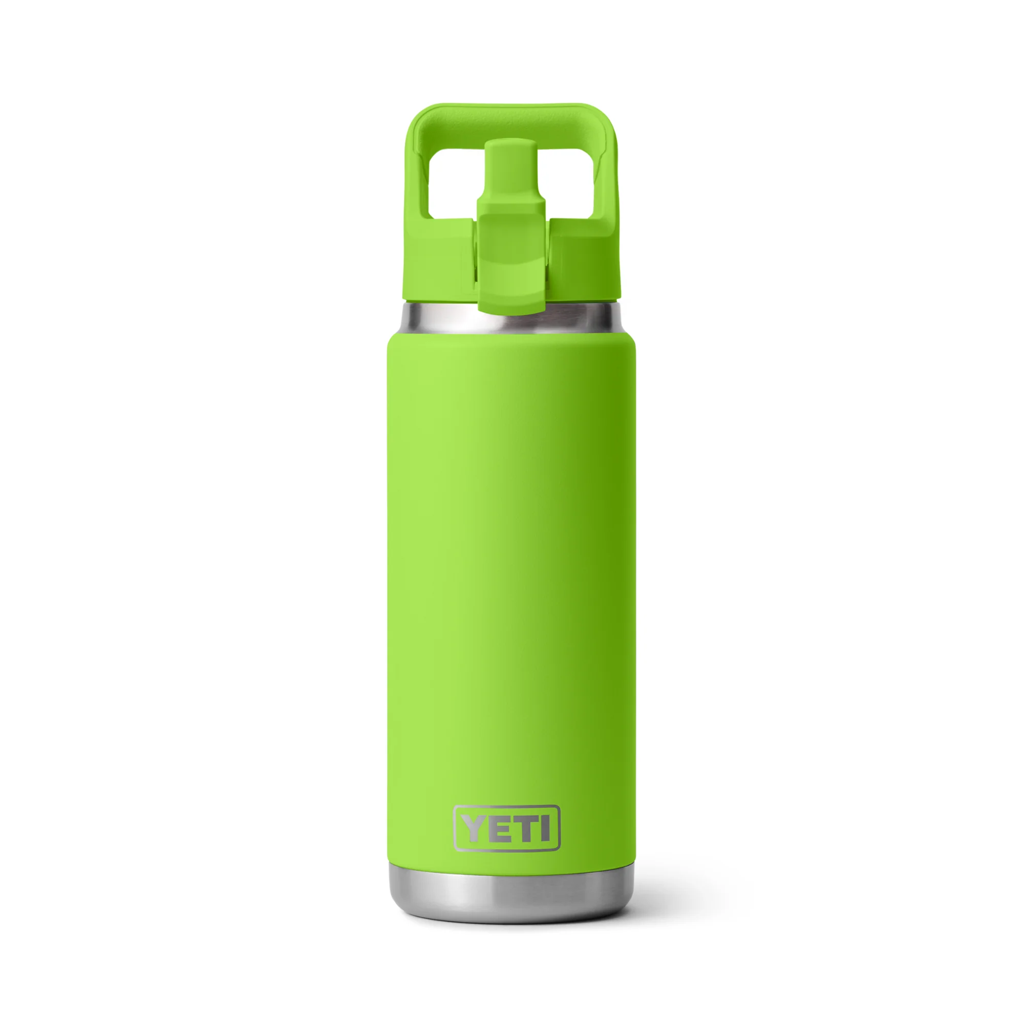 Yeti Rambler 26oz/769ml Insulated Bottle with Colour Straw Cap (Venom) - Image 2