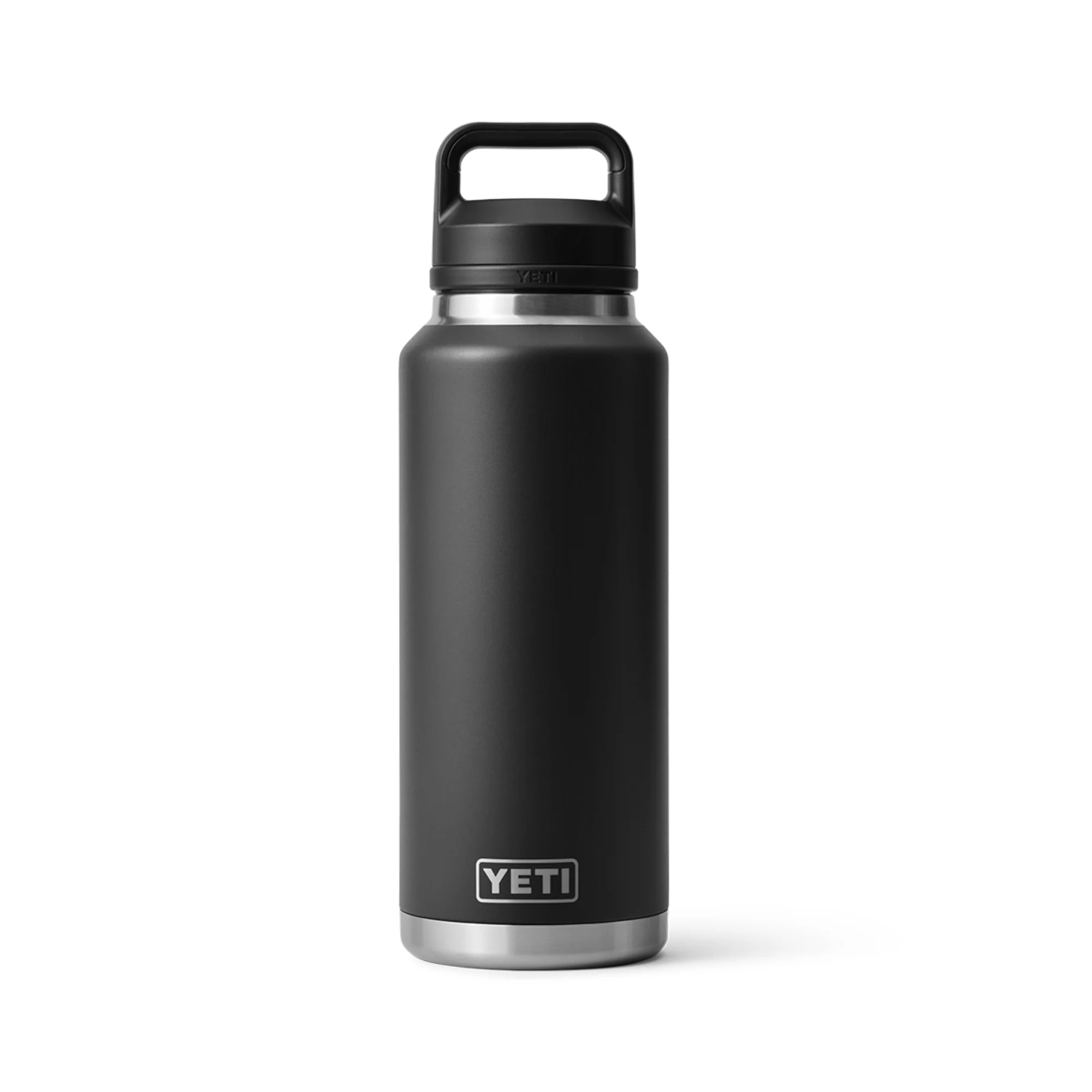 Yeti Rambler 46oz/1.4L Bottle with Chug Cap (Black)