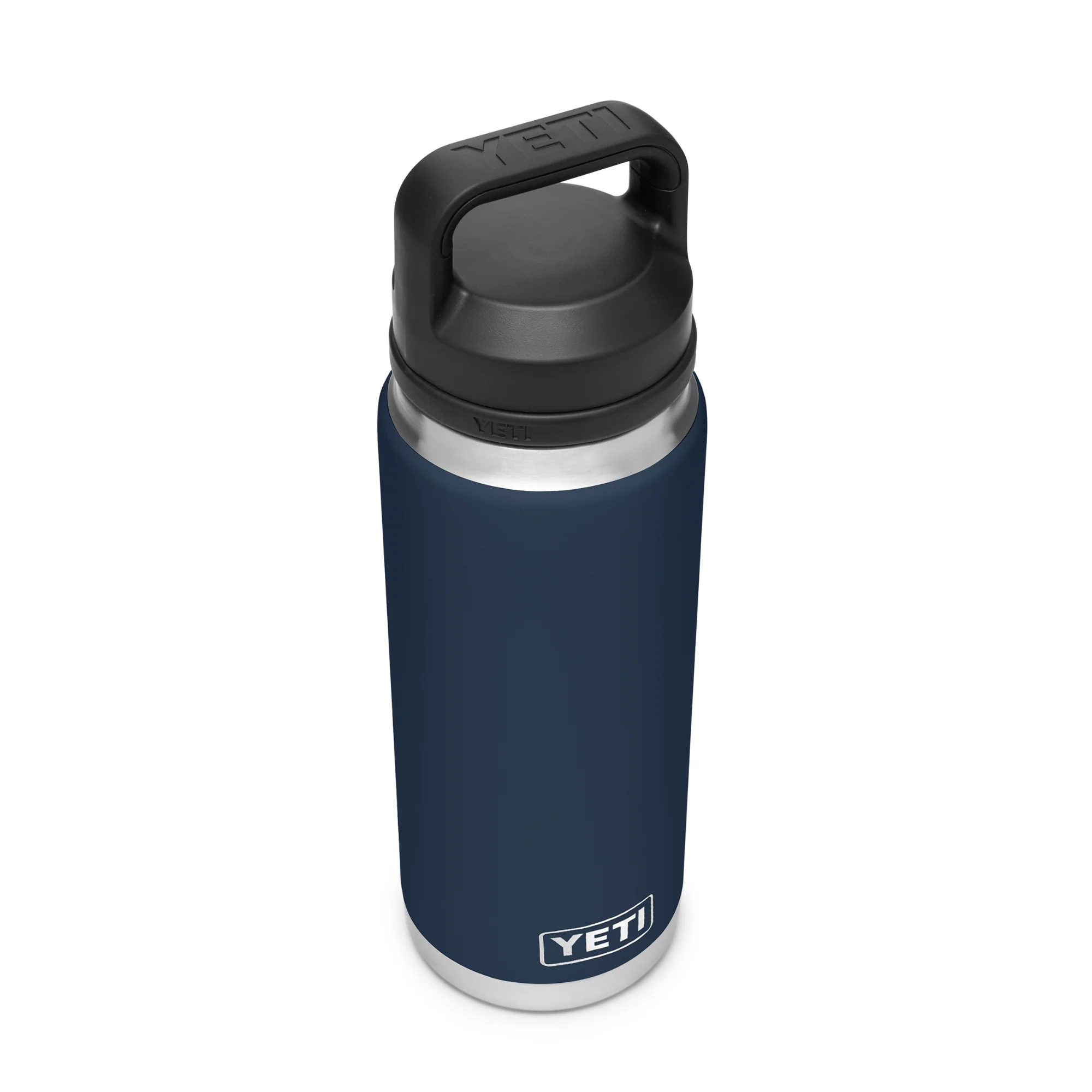 Yeti Rambler 26oz/769ml Insulated Bottle with Chug Cap (Navy) - Image 3
