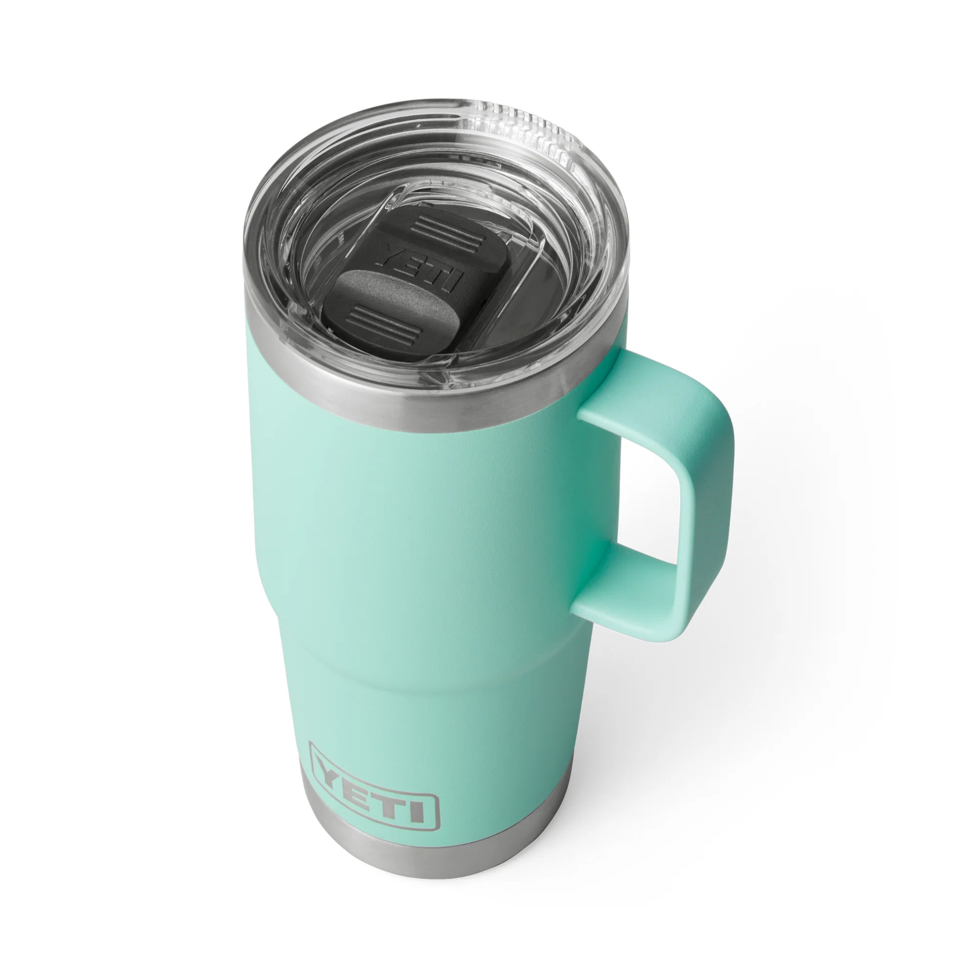 Yeti Rambler 20oz/591ml Travel Mug (Sea Foam) - Image 3
