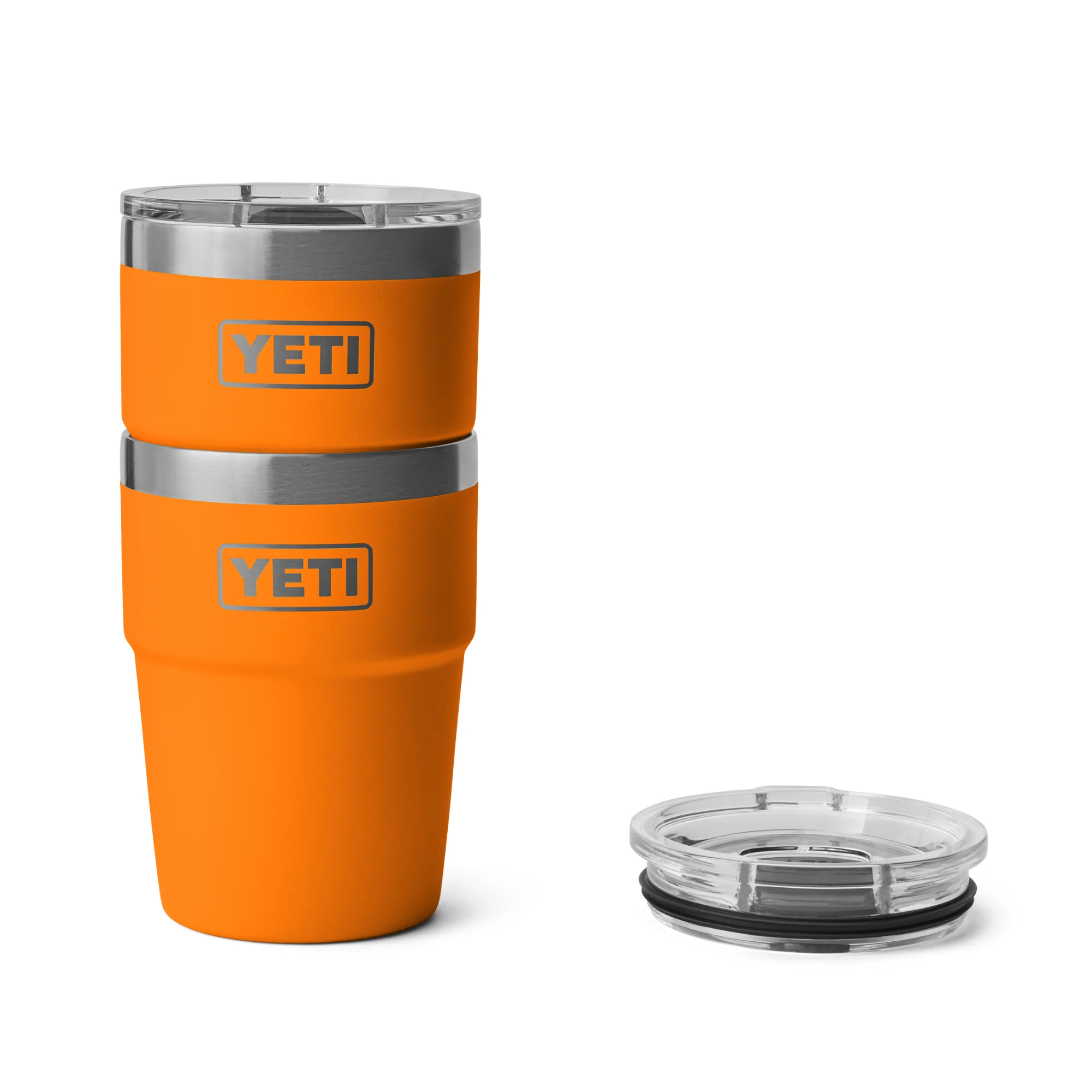 Yeti Rambler 16oz/473ml Stackable Cup with Magslider Lid (King Crab) - Image 4