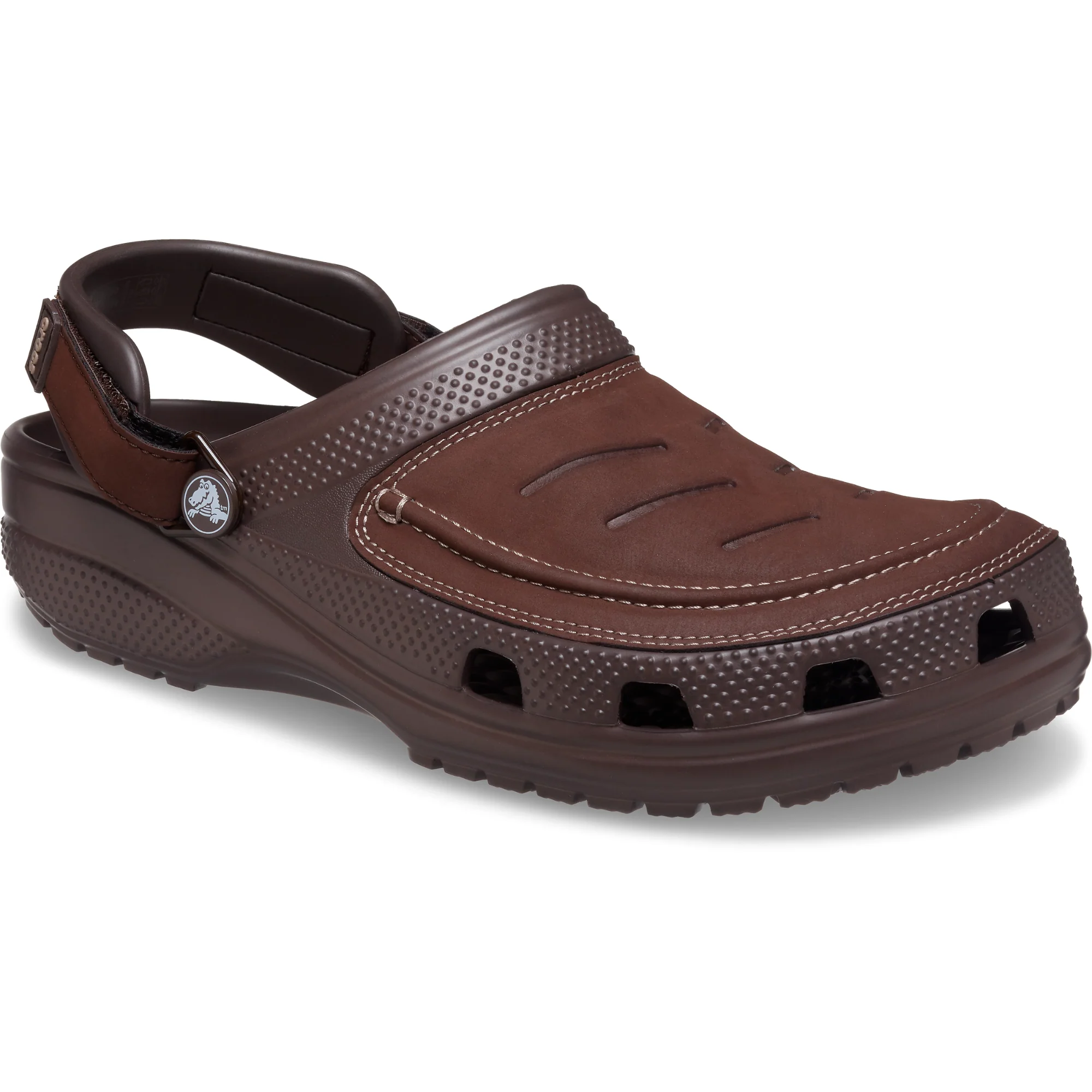 Crocs Unisex Yukon Vista II LiteRide Clogs (Espresso/Mushroom) - Image 3
